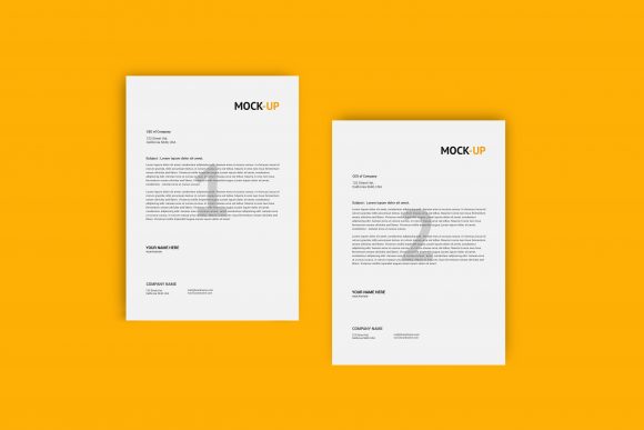 Download A4 Pages Mockup Design-17 - Design Collection