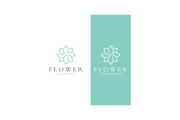 Download Beautiful Flower Logo Design with Modern - Design Collection