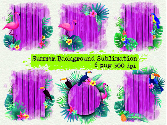 Download Summer Background Sublimation - Premium Resources