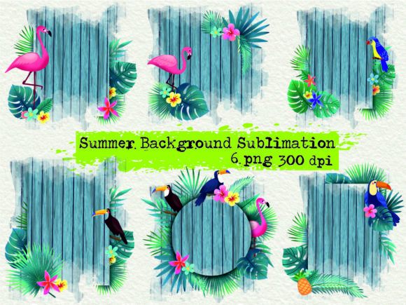 Download Summer Background Sublimation - Premium Resources