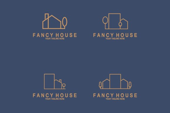 Download Minimalist Modern House Fancy Icon - Premium Bundle