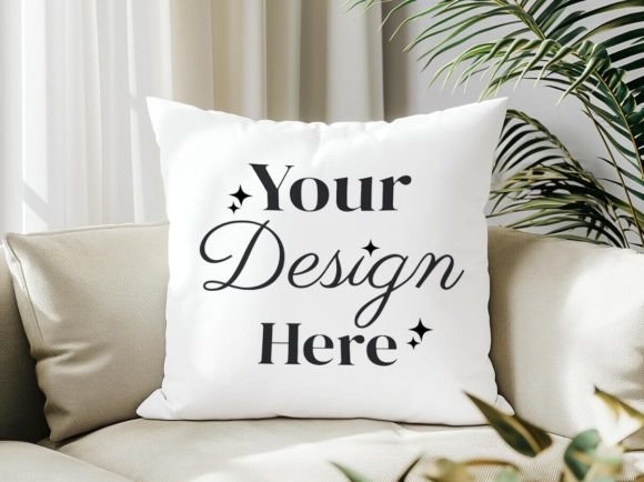 Download Home Living Room Pillow Mockup PSD - Home living Collection
