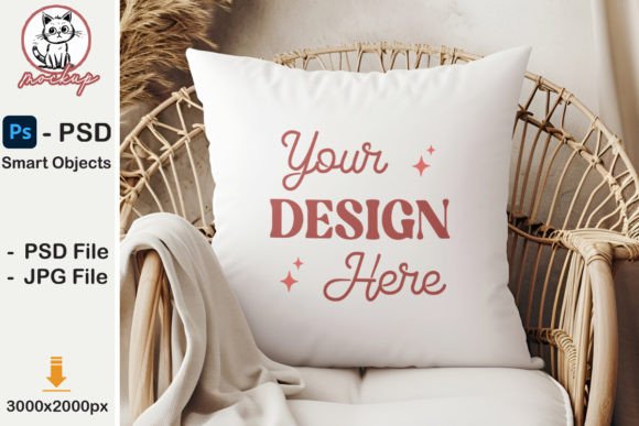 Download Home Living Room Pillow Mockup PSD - Home living Collection