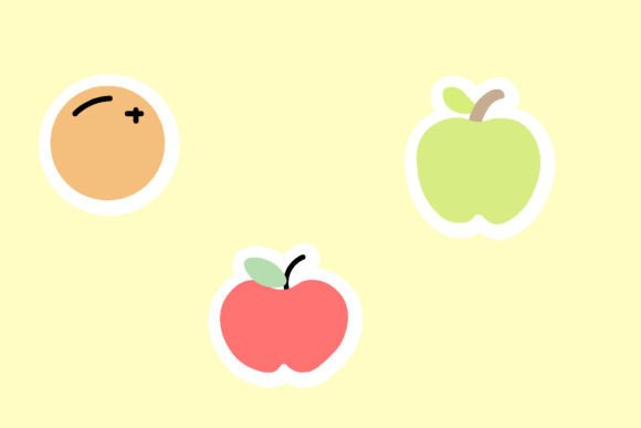 Download Apple Design Stickers - Design Collection