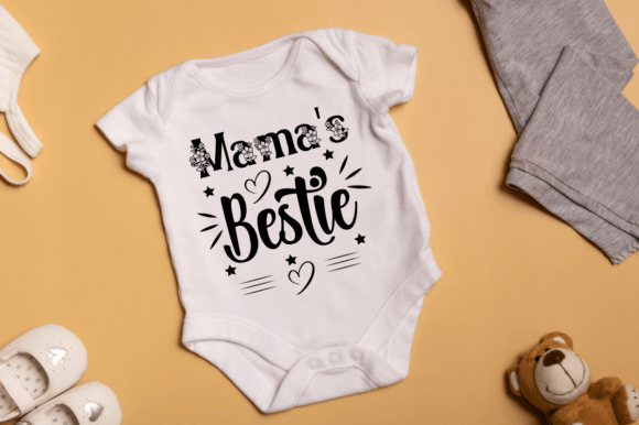Download Mama's Bestie Creative SVG Tshirt Design - Design Collection