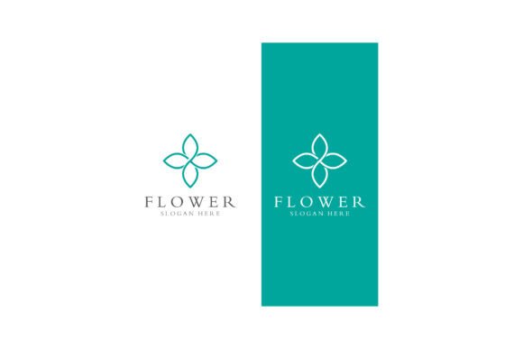 Download Beautiful Flower Logo Design with Modern - Design Collection