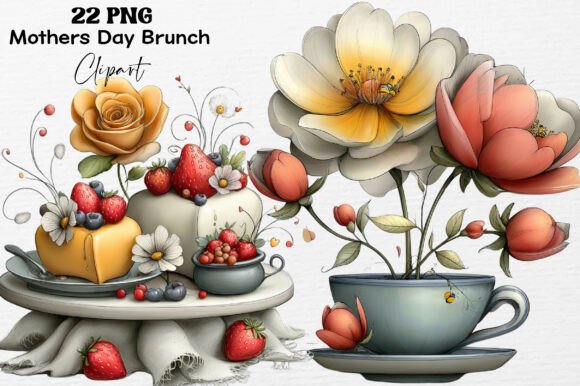 Download Mothers Day Brunch Clipart - Brunch clipart Collection