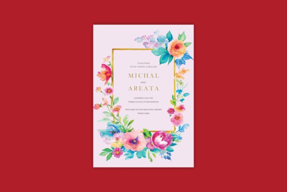 Download Wedding Invitation Floral Design - Design Collection
