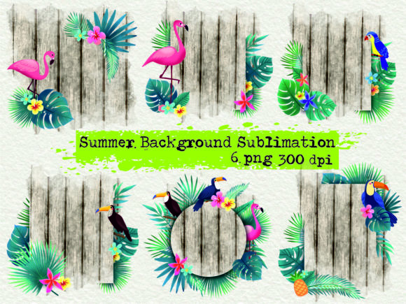 Download Summer Background Sublimation - Premium Resources