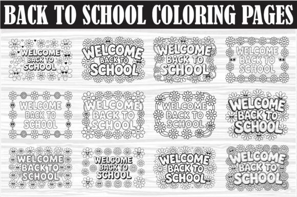 Download Back to School Coloring Pages Designed - Design Collection
