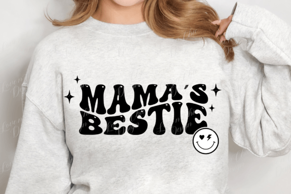 Download Mama's Bestie PNG, SVG, Mom Shirt Design - Design Collection