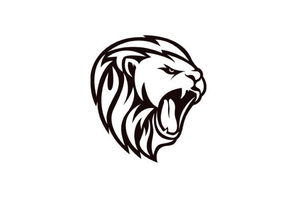 Download Lion Head Logo Design Template - Design Collection