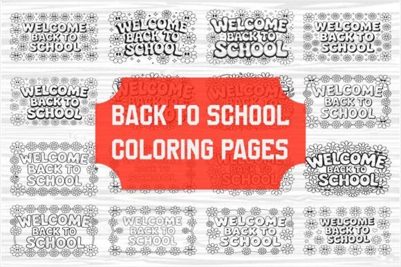 Download Back to School Coloring Pages Designed - Design Collection