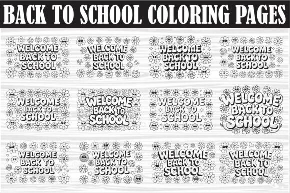Download Back to School Coloring Pages Designed - Design Collection